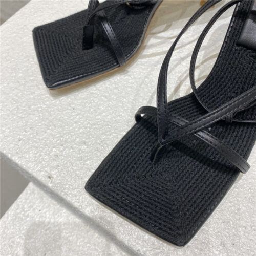 High Quality Luxury Bottega Veneta Classic Heeled Sandals – Style 31686 product detail