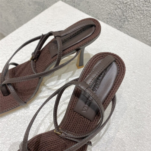 High Quality Luxury Bottega Veneta Classic Heeled Sandals – Style 92134 product detail