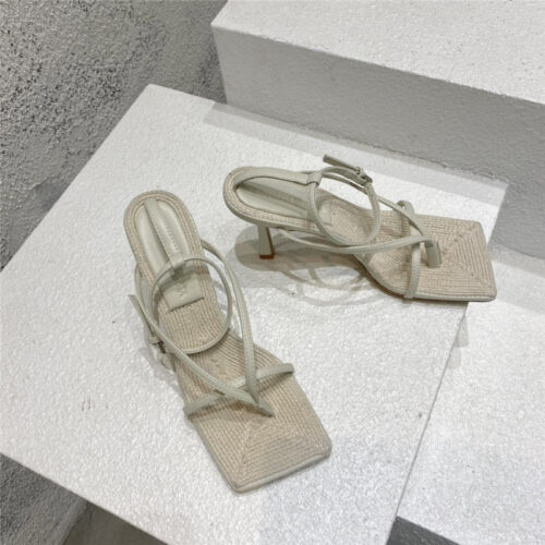 High Quality Luxury Bottega Veneta Classic Heeled Sandals – Style 52582