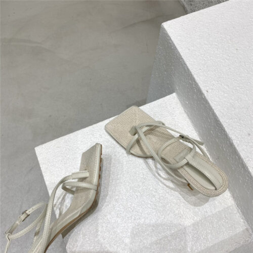 High Quality Luxury Bottega Veneta Classic Heeled Sandals – Style 52582 product detail