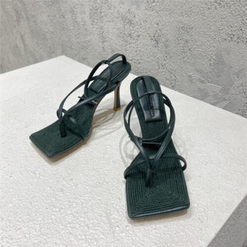 High Quality Luxury Bottega Veneta Classic Heeled Sandals – Style 13030 product detail