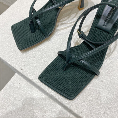 High Quality Luxury Bottega Veneta Classic Heeled Sandals – Style 13030 product detail