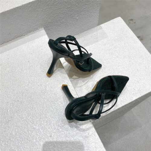 High Quality Luxury Bottega Veneta Classic Heeled Sandals – Style 13030 product detail