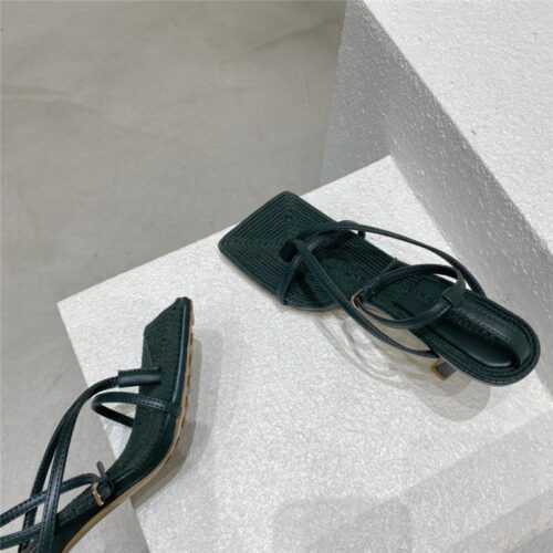 High Quality Luxury Bottega Veneta Classic Heeled Sandals – Style 13030 product detail