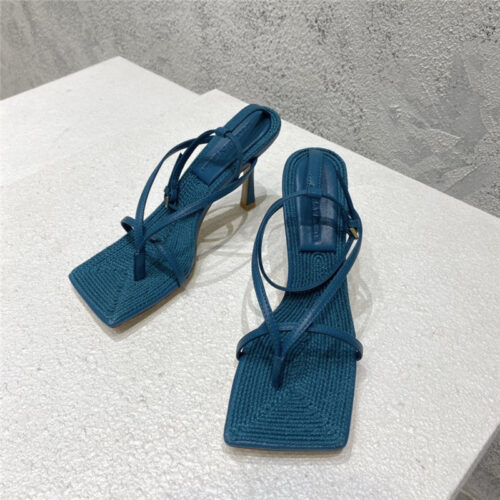 High Quality Luxury Bottega Veneta Classic Heeled Sandals – Style 42406 product detail