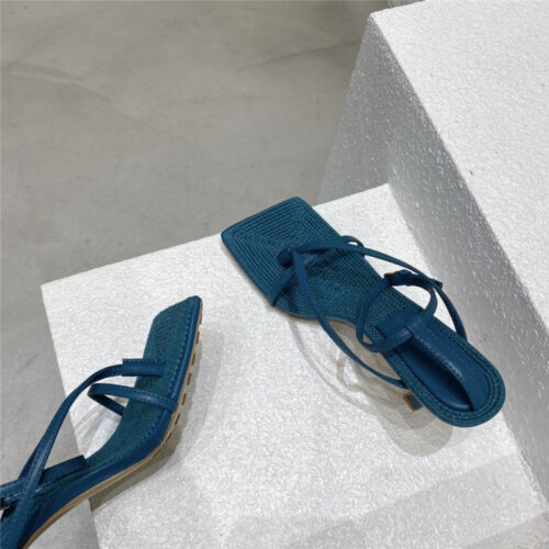 High Quality Luxury Bottega Veneta Classic Heeled Sandals – Style 42406 product detail