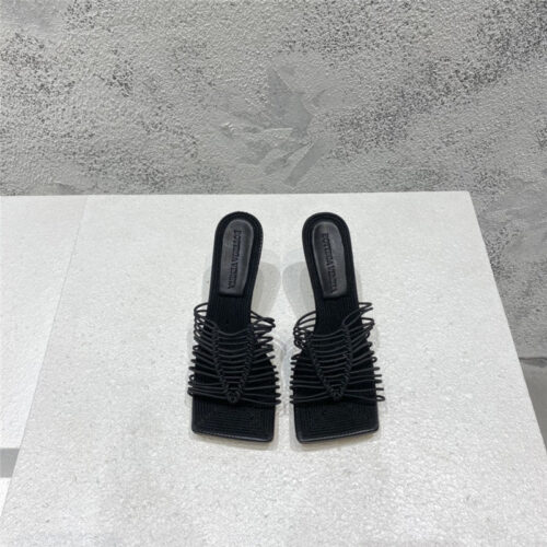 High Quality Luxury Bottega Veneta Classic Heeled Sandals alternate view