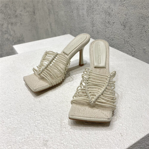 High Quality Luxury Bottega Veneta Classic Heeled Sandals – Style 97766 product detail