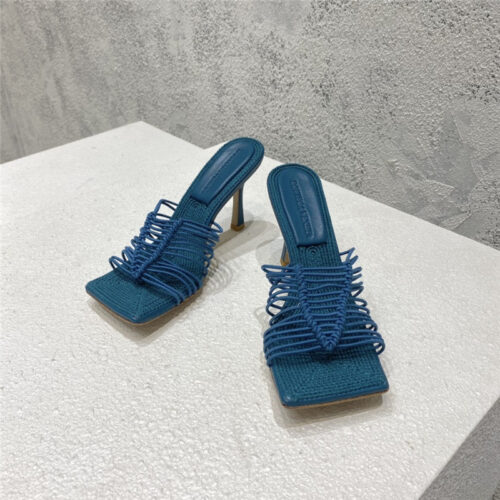 High Quality Luxury Bottega Veneta Classic Heeled Sandals – Style 84198 product detail