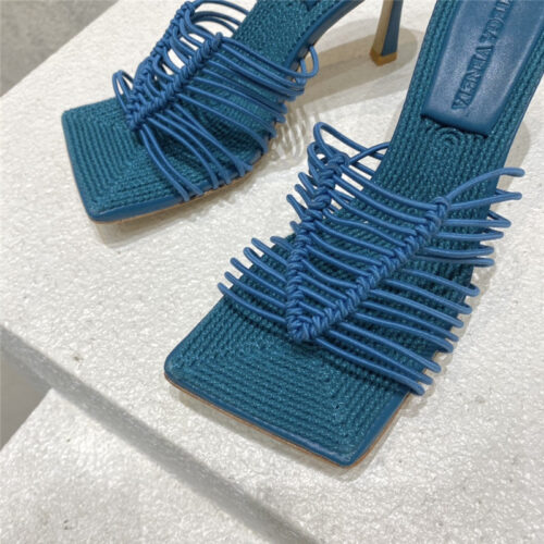High Quality Luxury Bottega Veneta Classic Heeled Sandals – Style 84198 product detail