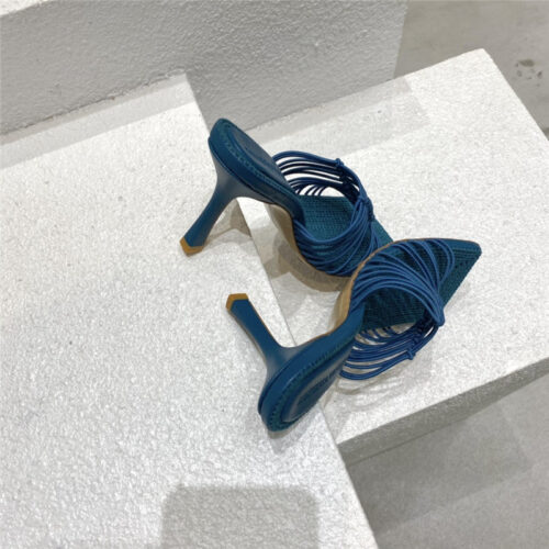 High Quality Luxury Bottega Veneta Classic Heeled Sandals – Style 84198 product detail