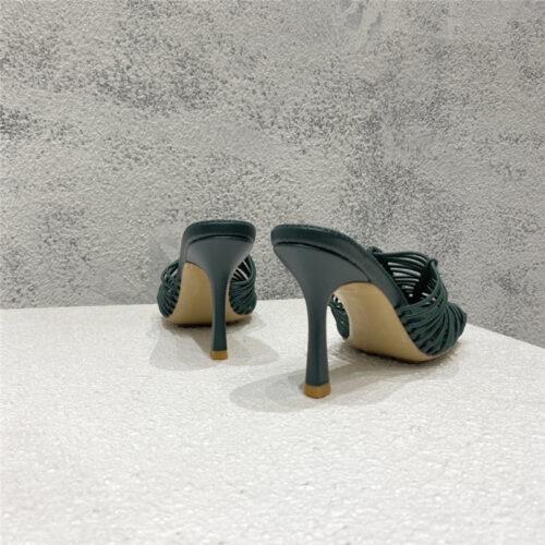 High Quality Luxury Bottega Veneta Classic Heeled Sandals – Style 44646 product detail