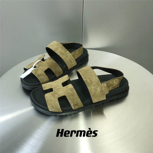 High Quality Luxury Hermes Genius Second Uncle Sandals – Style 52931 alternate view