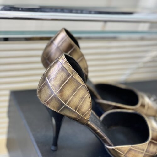 High Quality Luxury Chanel Side Empty High Heels – Style 12486 product detail
