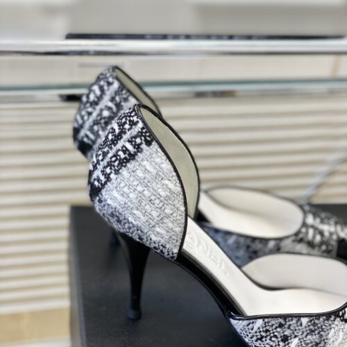 High Quality Luxury Chanel Side Empty High Heels – Style 41862 product detail