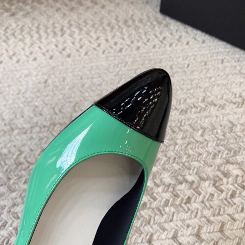 High Quality Luxury Chanel New Patent Leather Shoes product detail