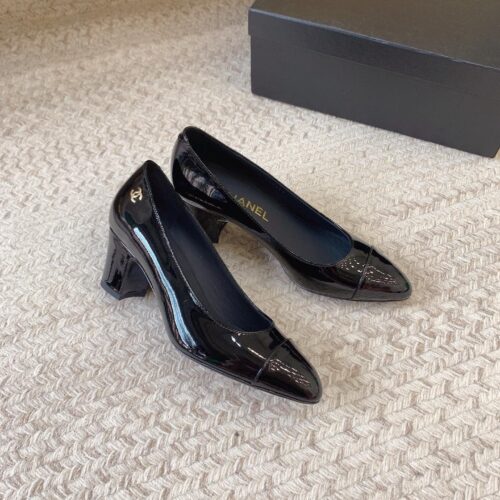 High Quality Luxury Chanel New Patent Leather Shoes – Style 98726