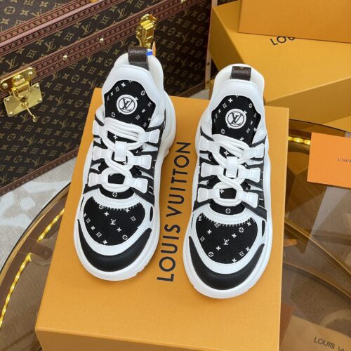 High Quality Luxury Louis Vuitton Hardware Casual Sports Daddy Shoes – Style 93603 alternate view