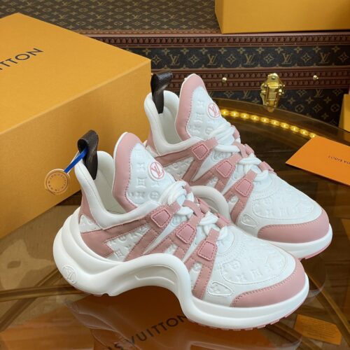 High Quality Luxury Louis Vuitton Hardware Casual Sports Daddy Shoes – Style 59139