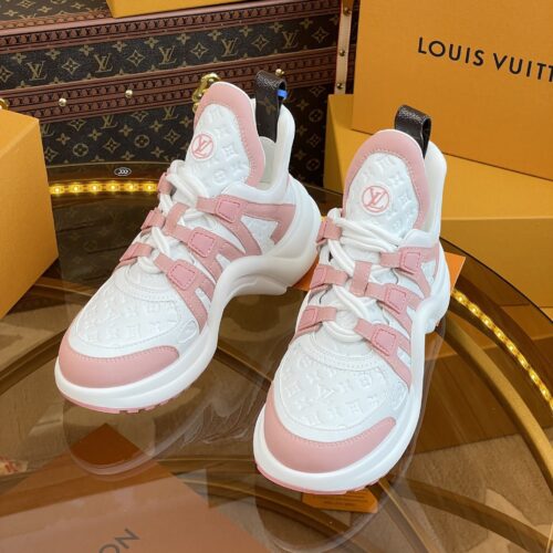 High Quality Luxury Louis Vuitton Hardware Casual Sports Daddy Shoes – Style 59139 product detail