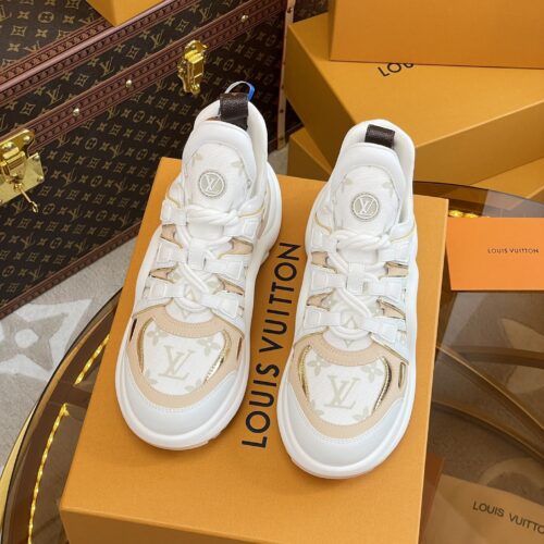 High Quality Luxury Louis Vuitton Hardware Casual Sports Daddy Shoes – Style 24675 alternate view