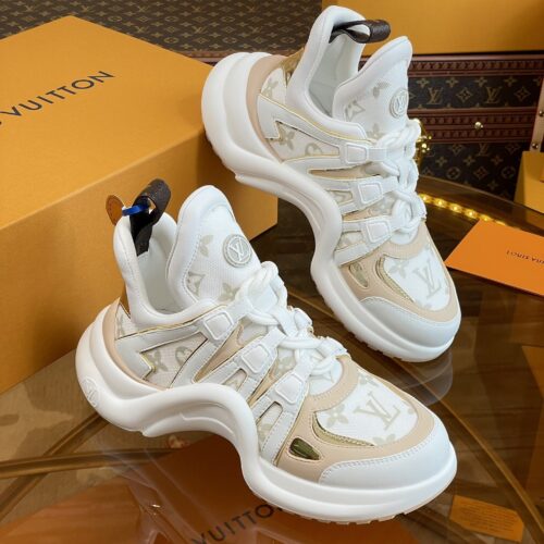 High Quality Luxury Louis Vuitton Hardware Casual Sports Daddy Shoes – Style 24675 product detail
