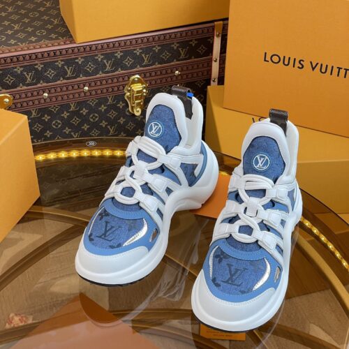 High Quality Luxury Louis Vuitton Hardware Casual Sports Daddy Shoes – Style 57443 product detail