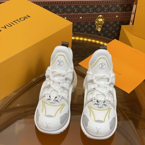 High Quality Luxury Louis Vuitton Hardware Casual Sports Daddy Shoes – Style 90211 alternate view