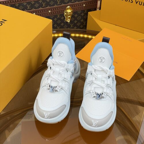 High Quality Luxury Louis Vuitton Hardware Casual Sports Daddy Shoes – Style 88515 alternate view
