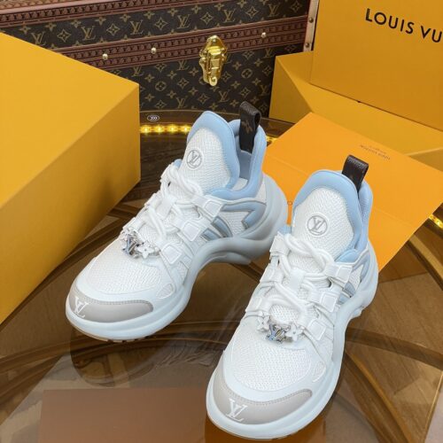 High Quality Luxury Louis Vuitton Hardware Casual Sports Daddy Shoes – Style 88515 product detail