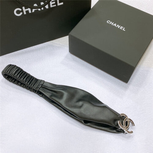 High Quality Luxury Chanel Smooth Cc Brass Buckle Sheepskin Elastic Belt – Style 97638 product detail