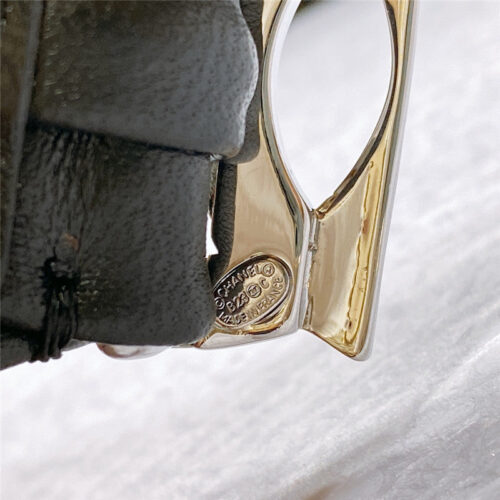 High Quality Luxury Chanel Smooth Cc Brass Buckle Sheepskin Elastic Belt – Style 97638 product detail
