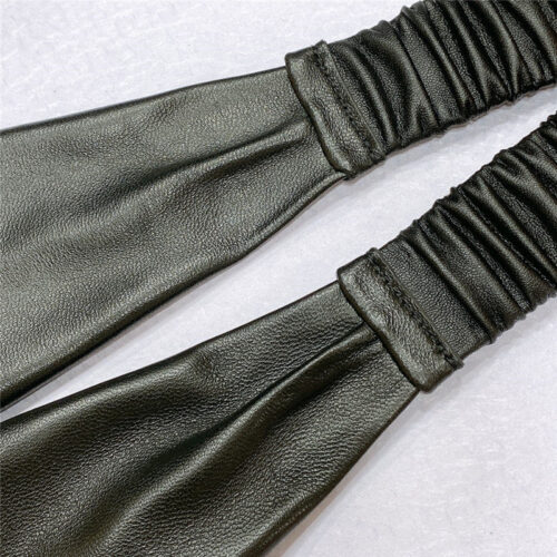 High Quality Luxury Chanel Smooth Cc Brass Buckle Sheepskin Elastic Belt – Style 97638 product detail