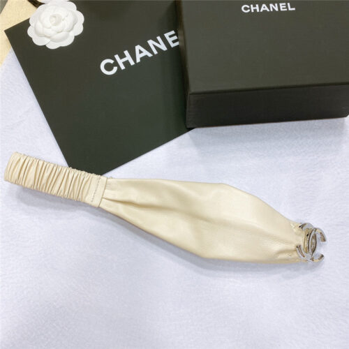 High Quality Luxury Chanel Smooth Cc Brass Buckle Sheepskin Elastic Belt – Style 87462 product detail