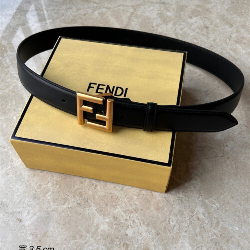 High Quality Luxury Fendi Unisex Casual Belt – Style 25734