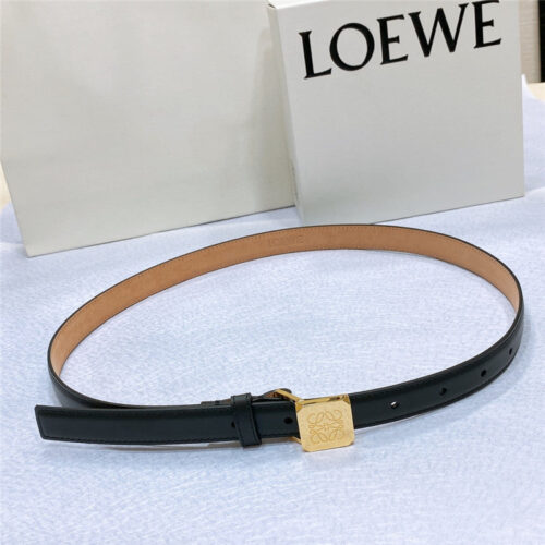 High Quality Luxury Loewe Narrow Belt In Smooth Calfskin – Style 70182