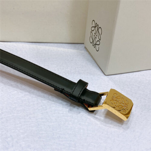 High Quality Luxury Loewe Narrow Belt In Smooth Calfskin – Style 70182 product detail
