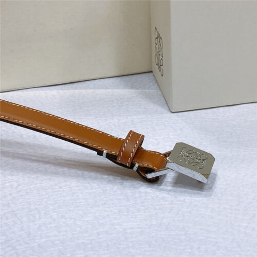High Quality Luxury Loewe Loewe Amazona Padlock Belt In Smooth Calfskin product detail