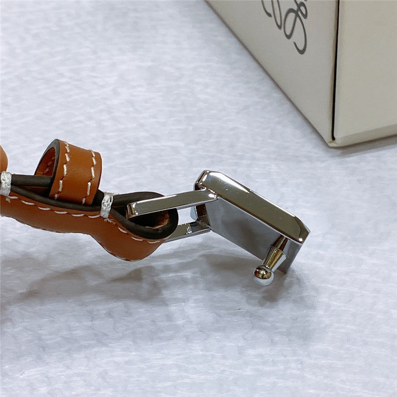 High Quality Luxury Loewe Loewe Amazona Padlock Belt In Smooth Calfskin product detail