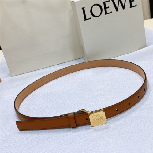 High Quality Luxury Loewe Loewe Amazona Padlock Belt In Smooth Calfskin – Style 04646