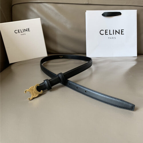 High Quality Luxury Celine Reversible Belt In Original Smooth Calfskin alternate view