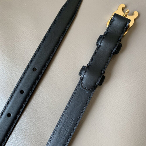 High Quality Luxury Celine Reversible Belt In Original Smooth Calfskin product detail