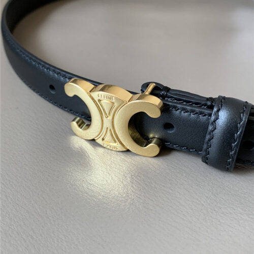 High Quality Luxury Celine Reversible Belt In Original Smooth Calfskin product detail