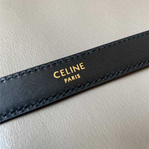 High Quality Luxury Celine Reversible Belt In Original Smooth Calfskin product detail
