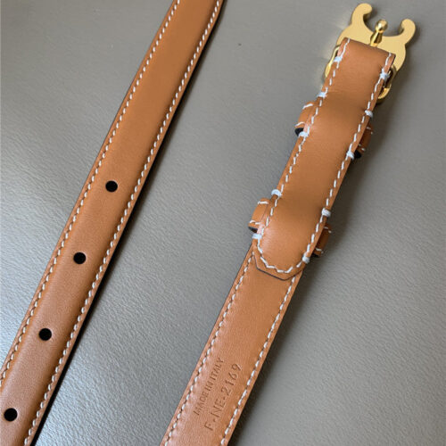 High Quality Luxury Celine Reversible Belt In Original Smooth Calfskin – Style 76806 product detail