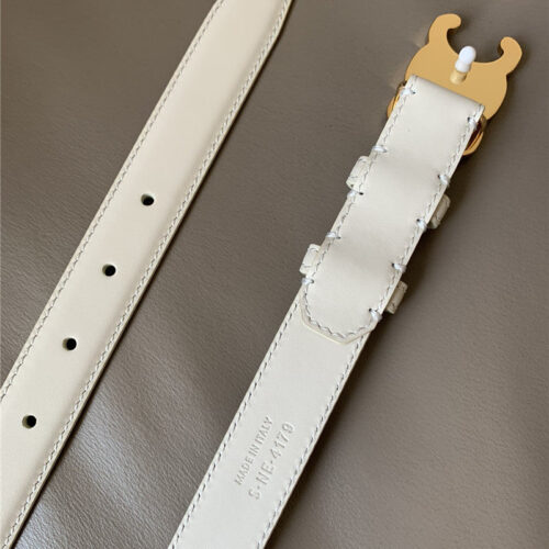 High Quality Luxury Celine Reversible Belt In Original Smooth Calfskin – Style 09574 product detail