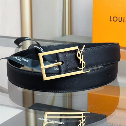 High Quality Luxury YSL Explosive Style Classic Ladies Belt – Style 41766 alternate view