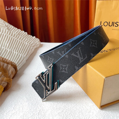 High Quality Luxury Louis Vuitton Classic Print With Black Plain Bottom Belt – Style 29478 product detail