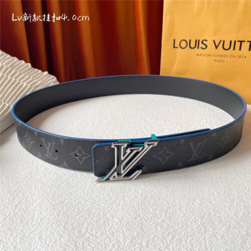 High Quality Luxury Louis Vuitton Classic Print With Black Plain Bottom Belt – Style 29478