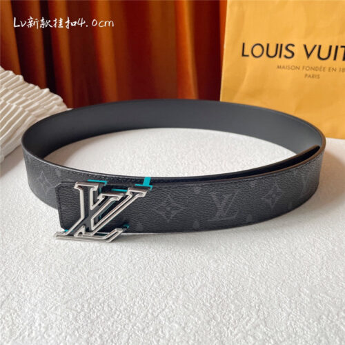 High Quality Luxury Louis Vuitton Classic Print With Black Plain Bottom Belt – Style 27782 alternate view